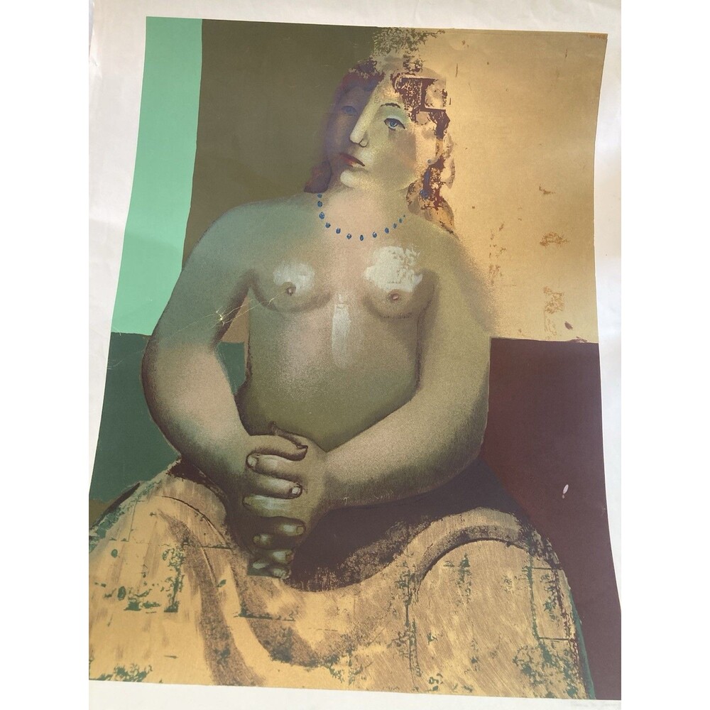 Remo Farruggio “Nude” 6/30 Numbered & Signed ART Lithograph Artist Proof 1979